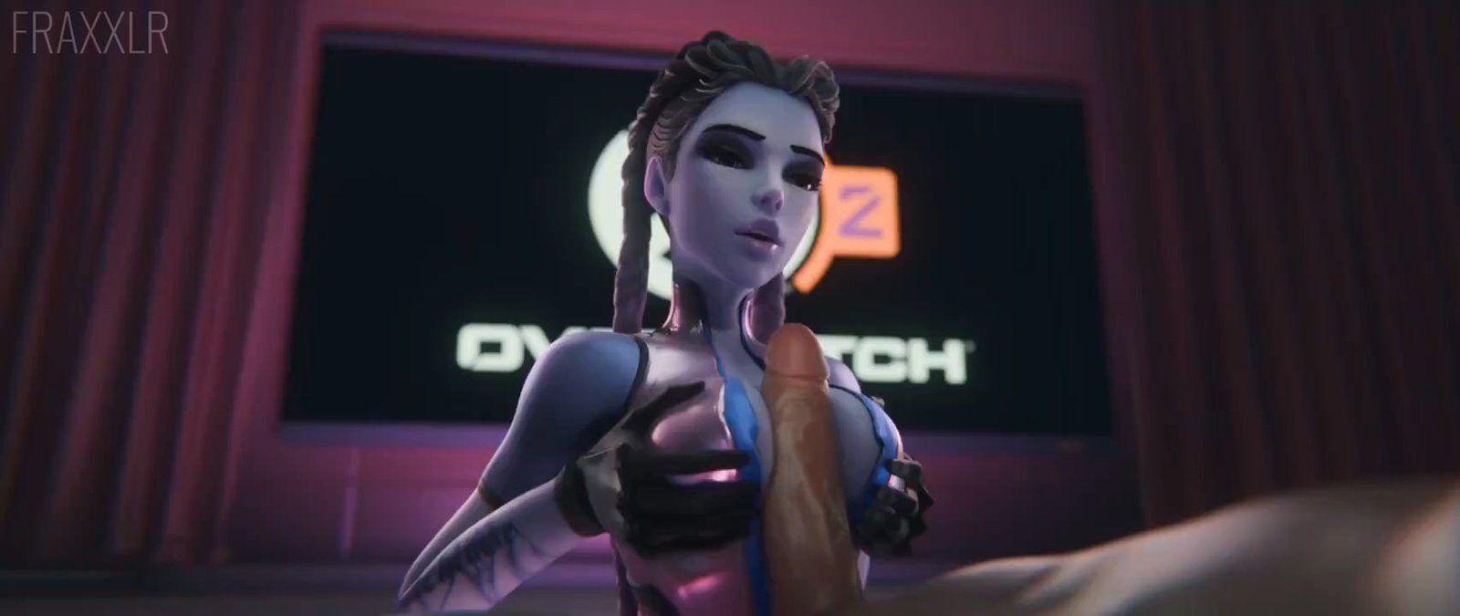 [FRAXXLR] Widowmaker Titfuck Porn